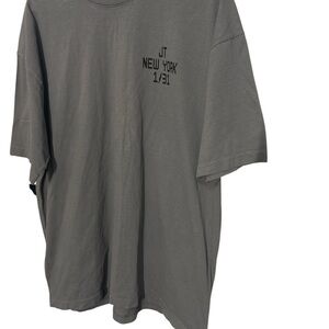 Gray Men's Short Sleeve Tee